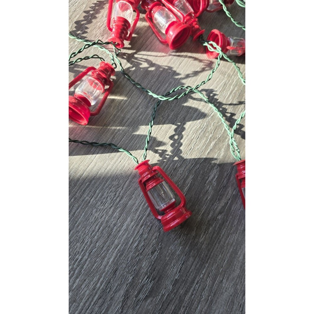 2 Sets VTG Lanterns 10 on Each Strand & 6 Extra covers. Cabin / Lodge Mancave